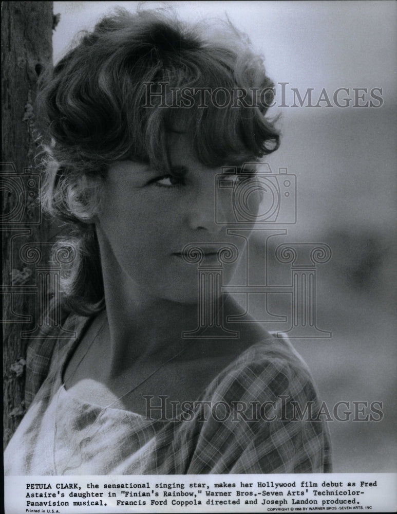 1969 Press Photo Petula Clark English Singer Actress US - Historic Images