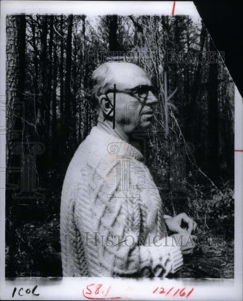 1978, James A Michener Author - RRU41037 - Historic Images