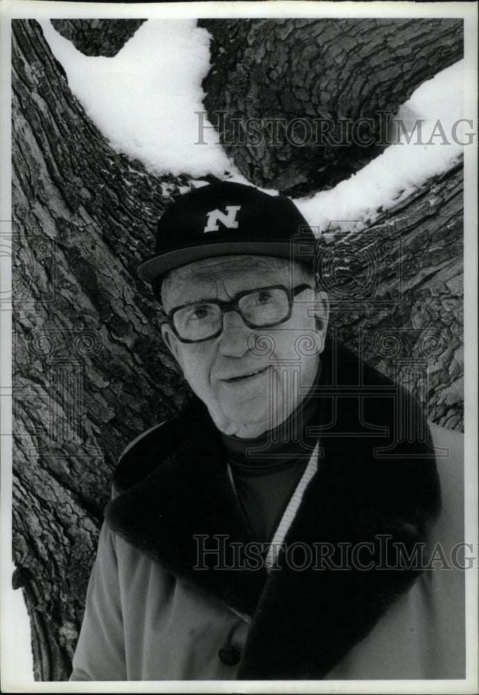 1979, James Michener American Author USA - RRU41039 - Historic Images