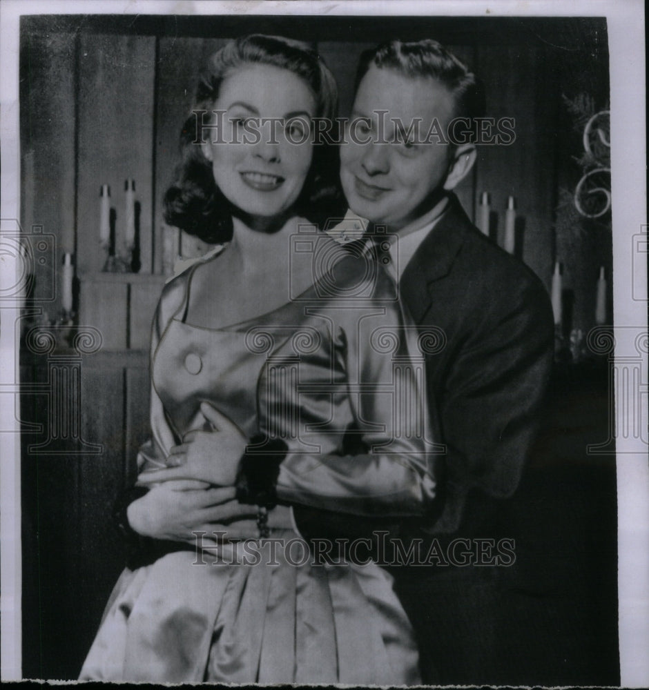 1956 Press Photo Singer Mel Torme Wedding Arlene Miles - RRU41097 - Historic Images