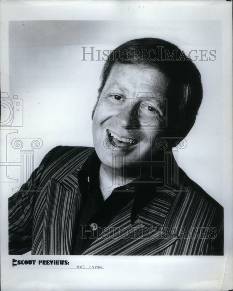 1980, Mel Torme American Musician TV Host US - RRU41229 - Historic Images