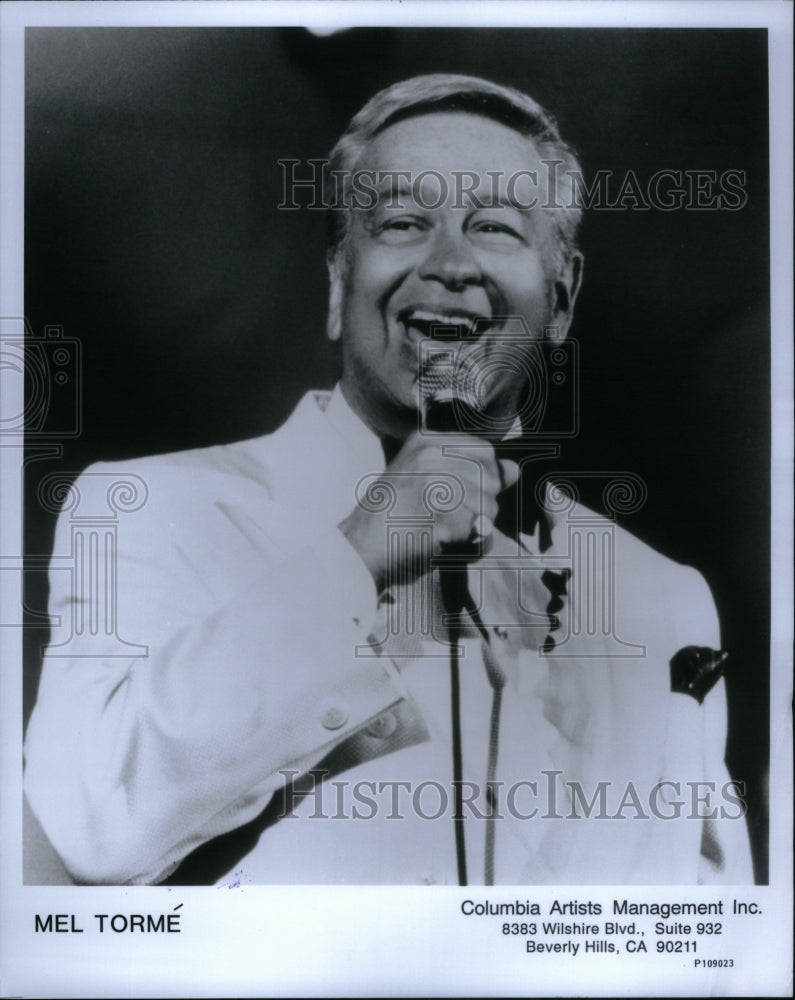 1995, Mel Torme Velvet Fog Jazz Singer - RRU41249 - Historic Images