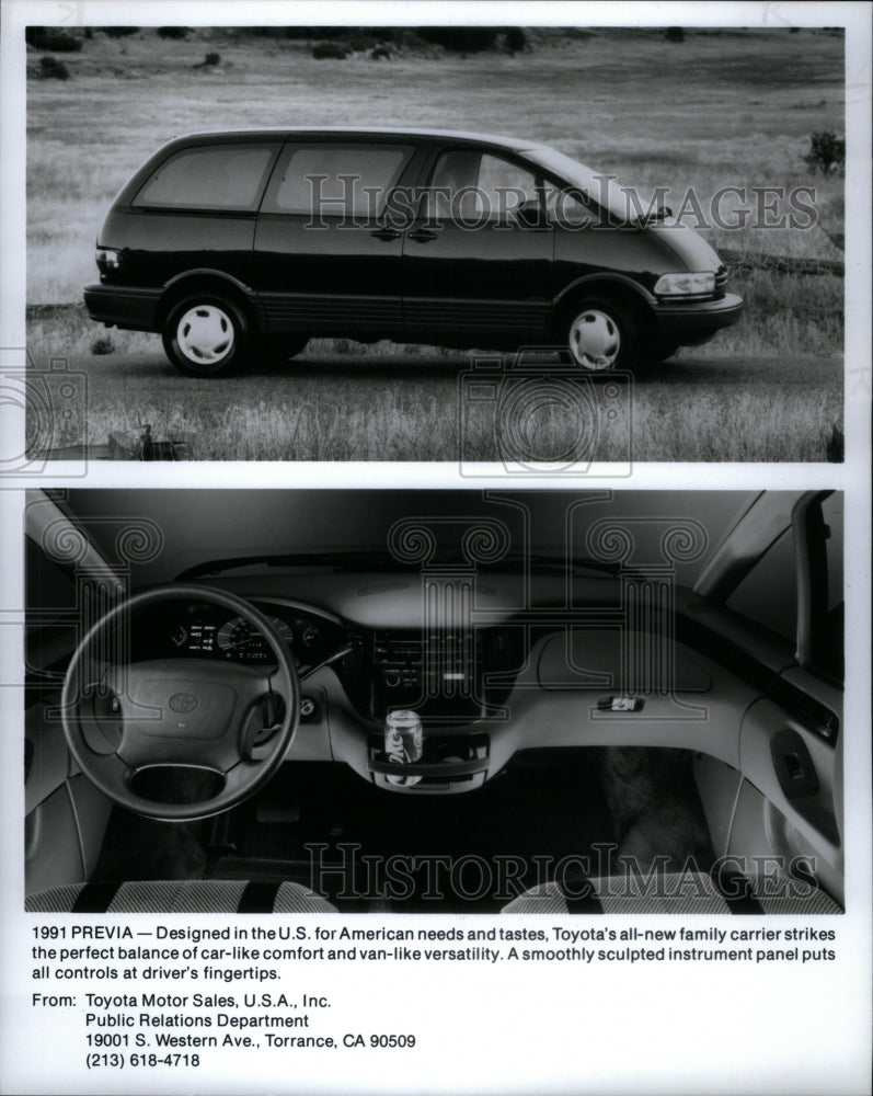 1991, Toyota Previa - RRU41287 - Historic Images