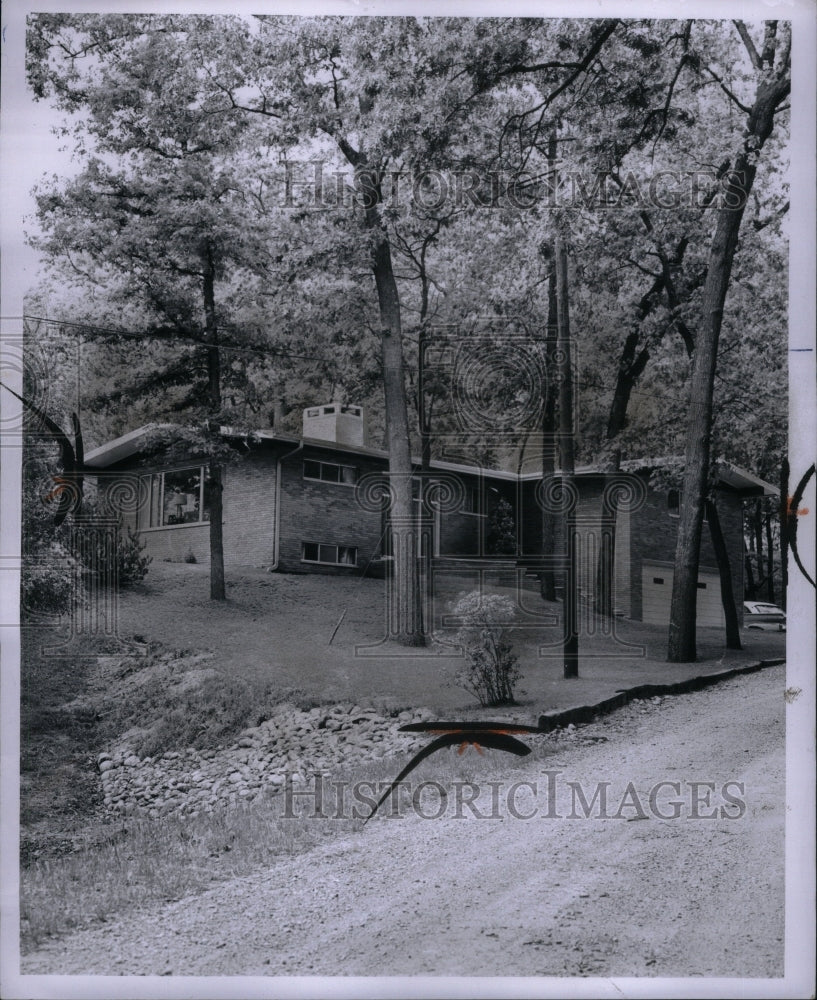 1958, Modern Home Well Setting Landscape One - RRU41339 - Historic Images