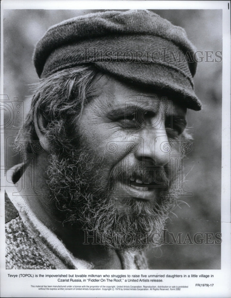 1979, Tevye Milkman Fiddler Roof Daughter - RRU41587 - Historic Images