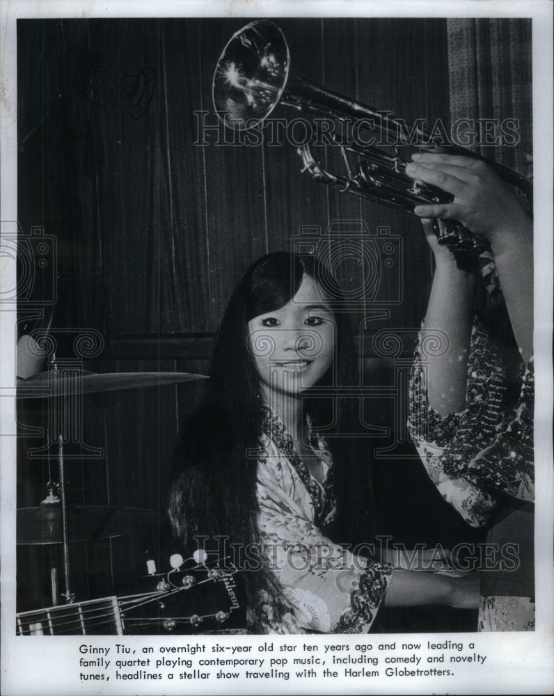 1977 Press Photo Ginny Tiu Piano Prodigy - RRU41725 - Historic Images