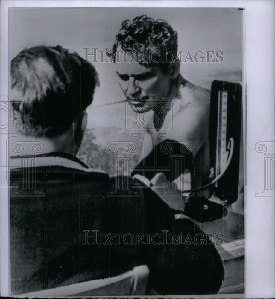 1961 Press Photo Cosmonaut Titov Preflight Check-up - RRU41739 - Historic Images