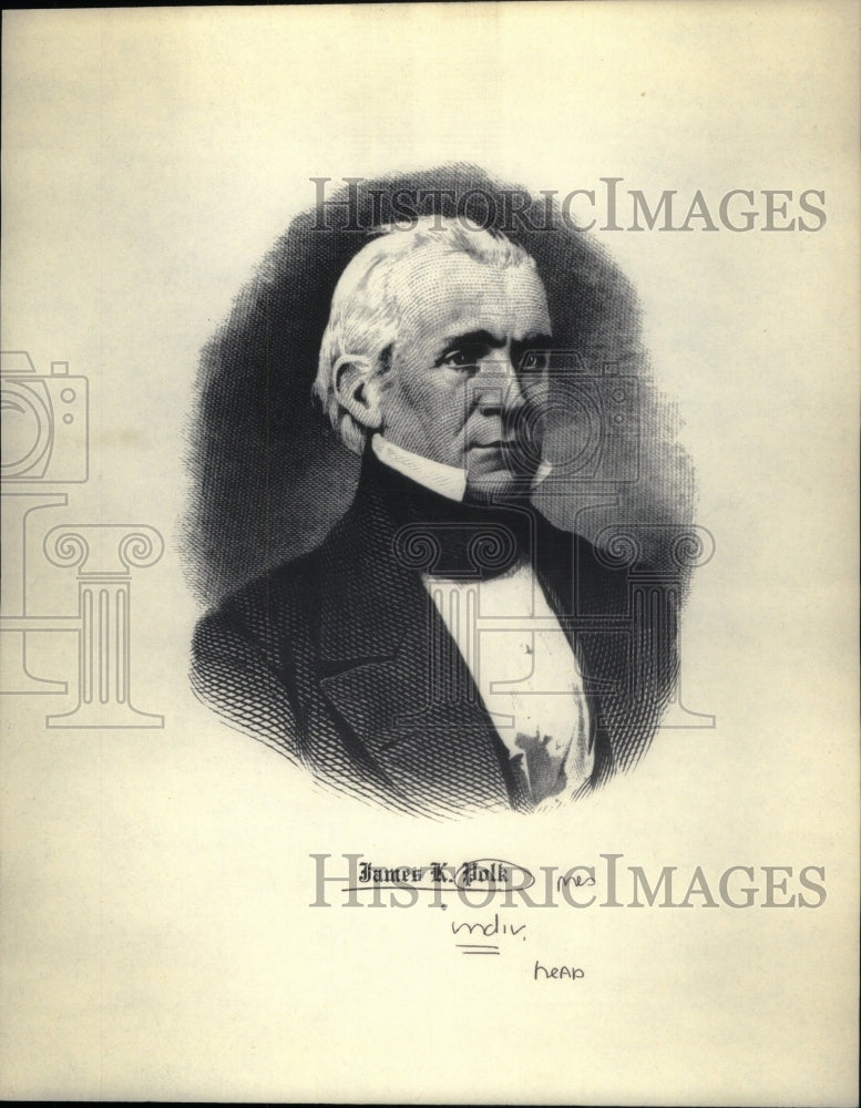 2001 James K. Polk eleventh president US-Historic Images