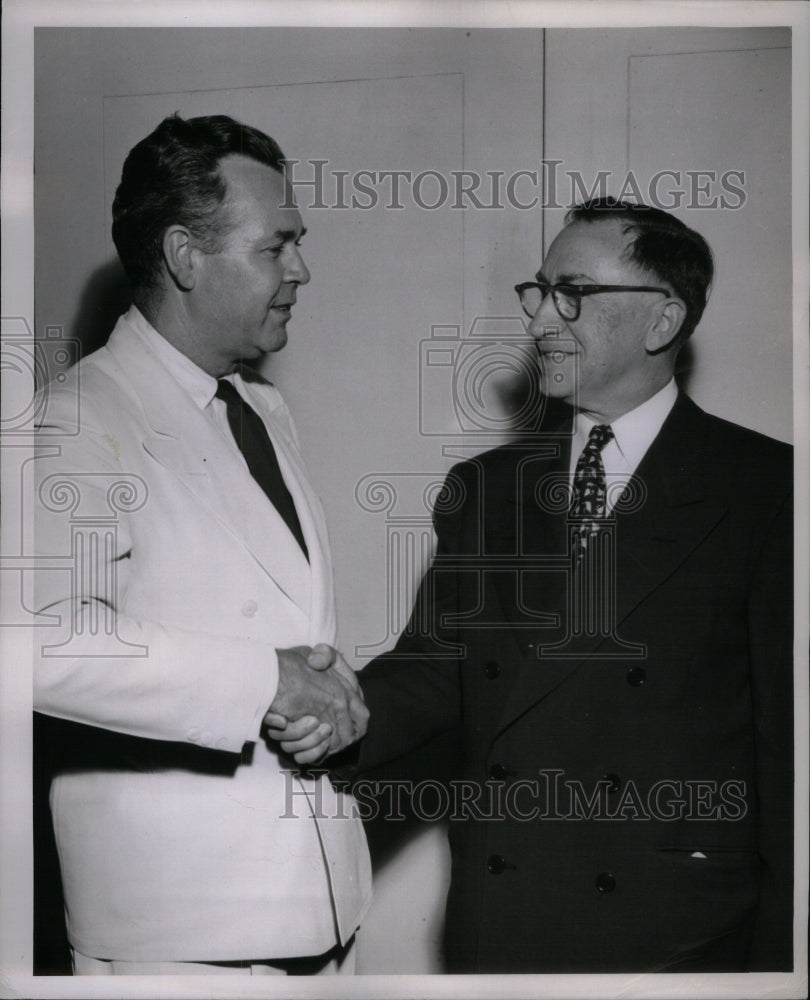 1950, Detroit Mayor Cobo Valter Poole - RRU41847 - Historic Images