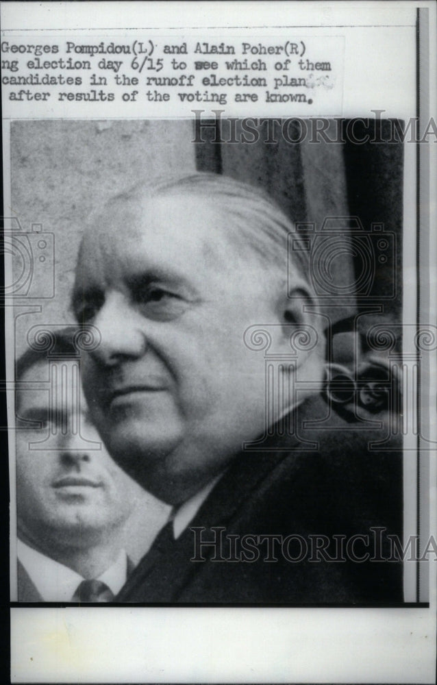 1969 Alain Poher France Politician Democrat - Historic Images