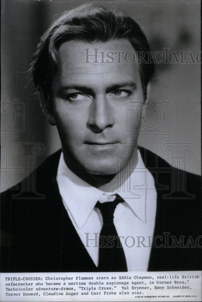 1967 Christopher Plummer Triple Cross star - Historic Images