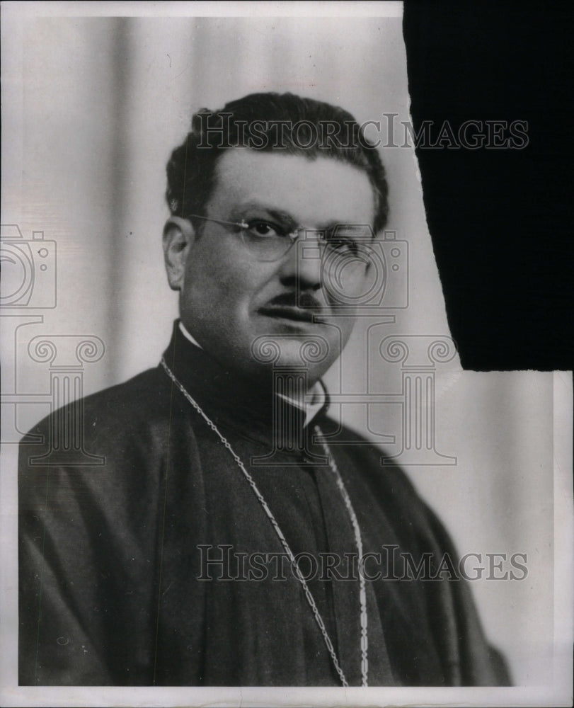 1951 Press Photo Reverend Sebastiades Lincoln Park - Historic Images