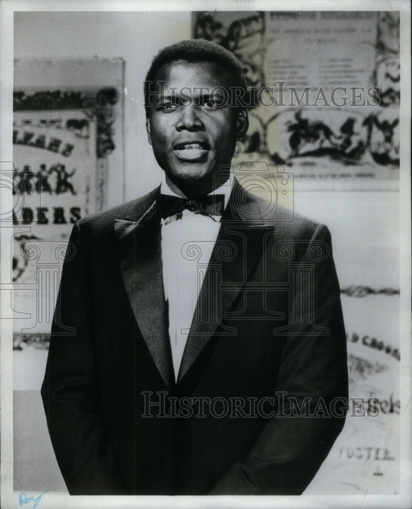 1967 Press Photo Sidney Poitier,actor,entertainer - RRU42305 - Historic Images