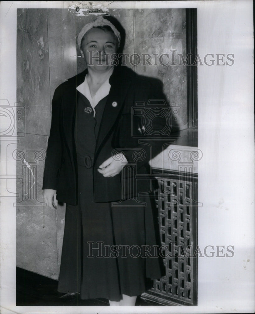 1942 Mrs Max Stephan,Detroit Restauranteur - Historic Images