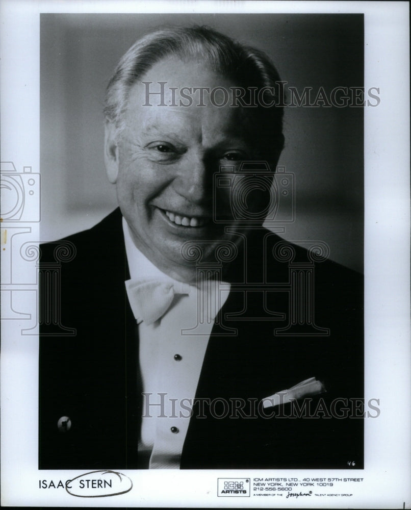 Press Photo Detroit Symphony Orchestra Conductor Stern - RRU42819 - Historic Images