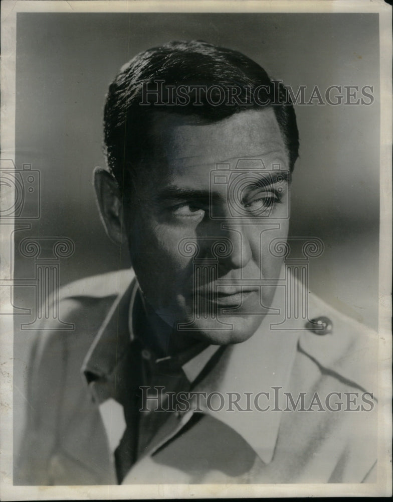 1963 Press Photo Actor Craig Stevens Headshot - RRU42935 - Historic Images