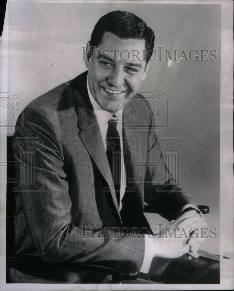 1960 Actor Craig Stevens Directors Chair - Historic Images