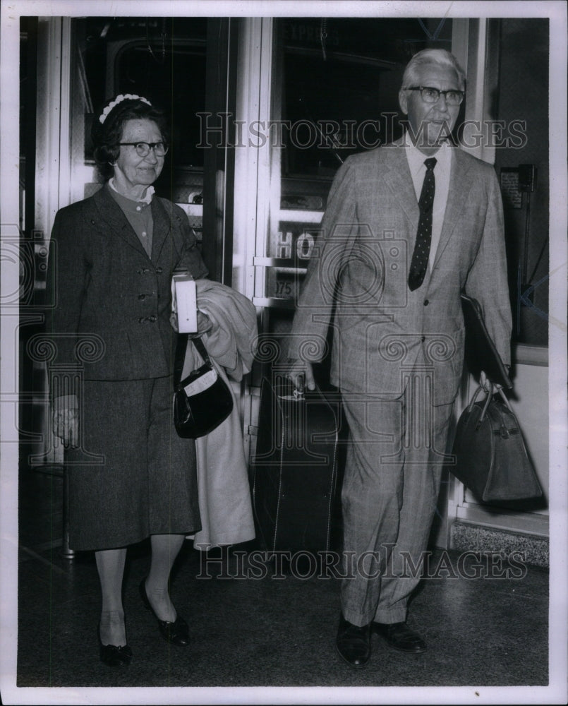 1965 Press Photo Reverend Mrs Claude Williams Detroit - Historic Images