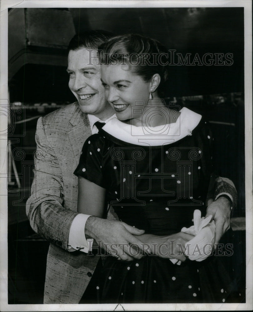 1956 Comedian Milton Berle Esther Williams - Historic Images