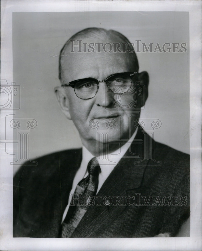 1959 Press Photo Franklin P. Williams Executive - RRU43215 - Historic Images