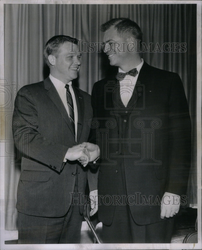 1961 Press Photo Michigan Governor John Burley Swainson - Historic Images