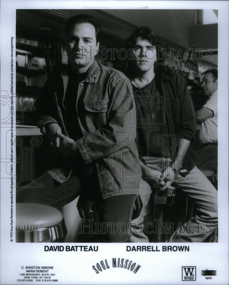 1994, David Batteau/Darrell Brown/Songwriter - RRU43393 - Historic Images