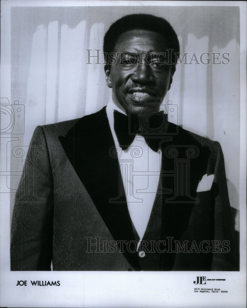 1977, Joe Williams American Music Singer - RRU43723 - Historic Images