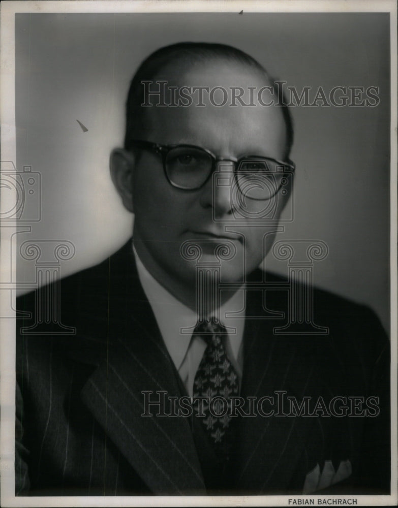 1960 Press Photo Business Executive Fraser Pomeroy - Historic Images