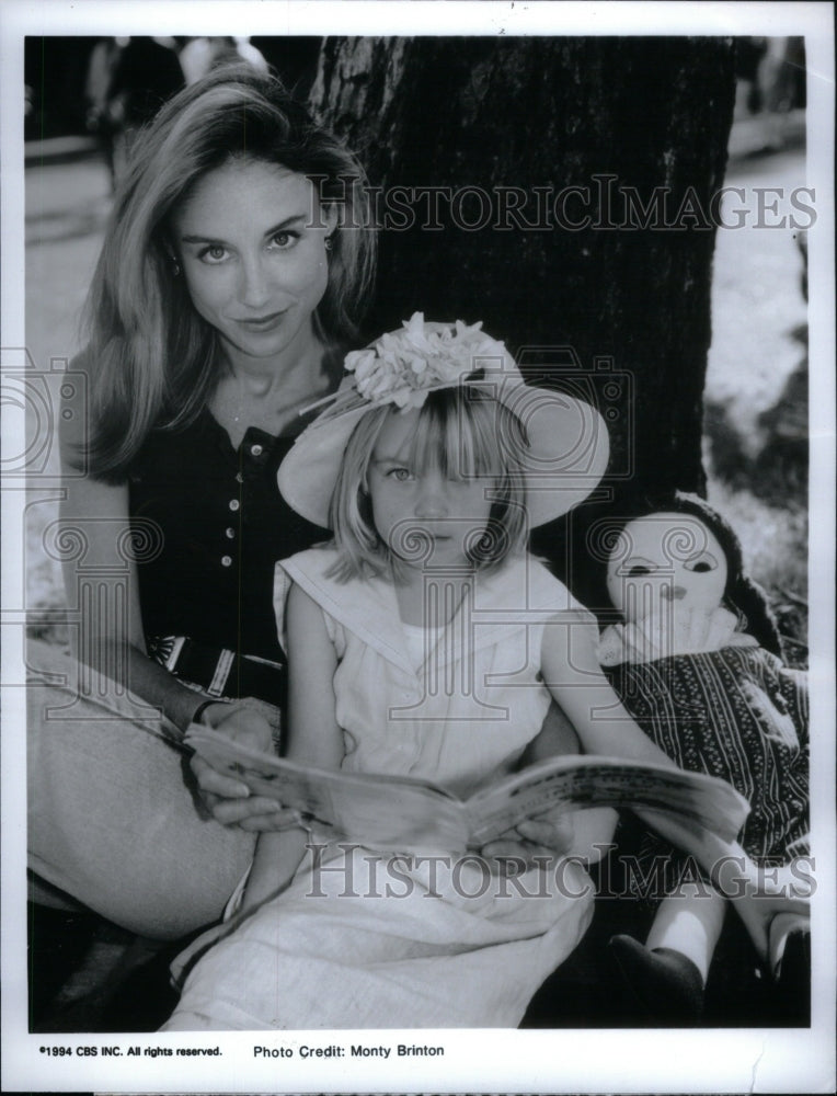 1994 Press Photo Children Of The Dark Series Actresses - Historic Images