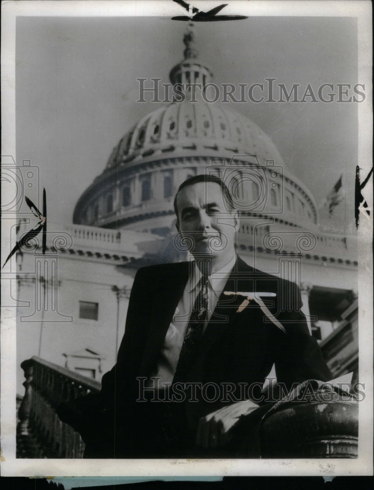 1959, Author Allen Drury Capitol Building - RRU43851 - Historic Images