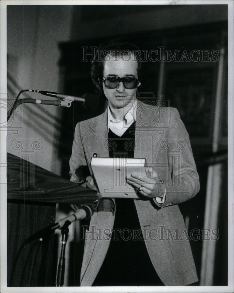 1981 Press Photo Detroit Radio Disk Jockey Doug Podell - RRU43991 - Historic Images