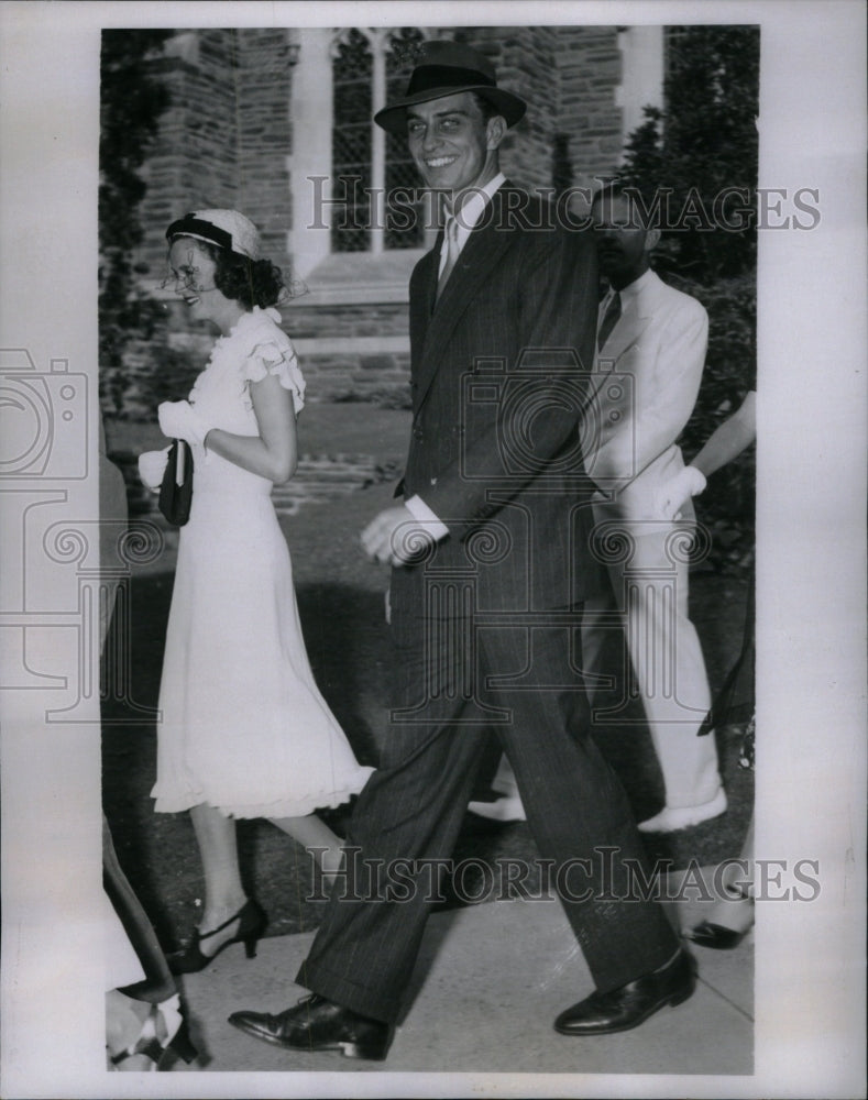 1937 Press Photo Chestnut Hill Ethel DuPont Roosevelt - Historic Images