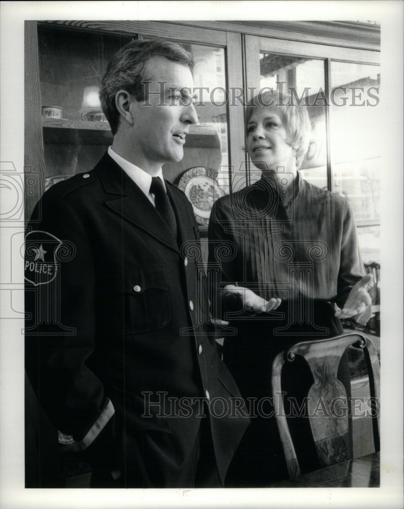 1986 Press Photo Actors Lauck and Hart in The Price - RRU44503 - Historic Images