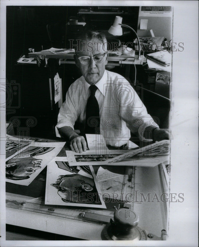 1978 Jack Philipps News Art Department - Historic Images