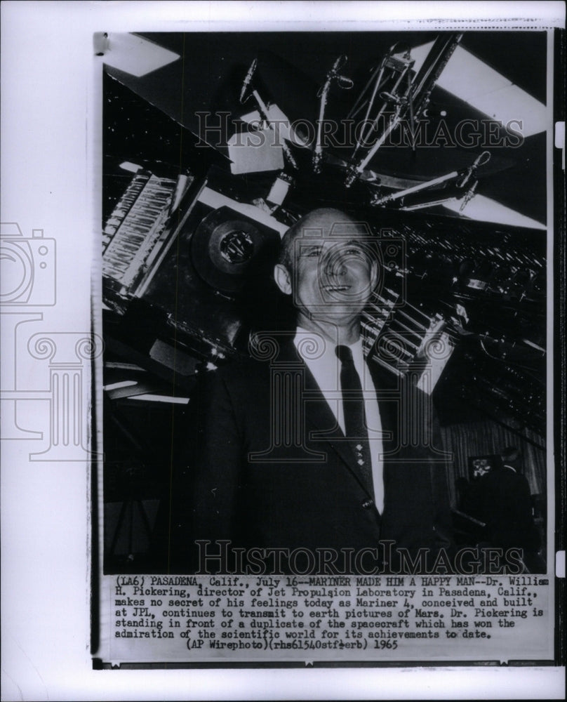 1965, Dr William Pickering scientist Calif - RRU44687 - Historic Images