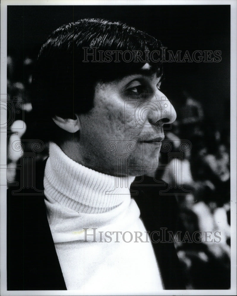 1981 Press Photo Petrouleas Coach George - Historic Images