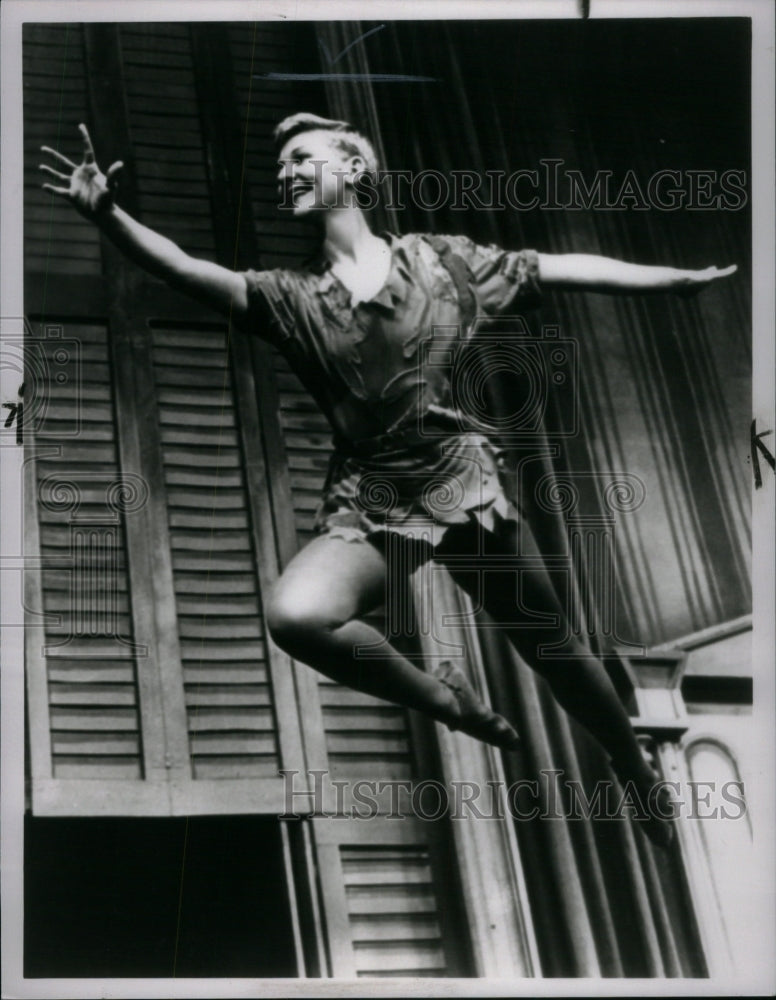 1989 Peter Pan Play Scene - Historic Images