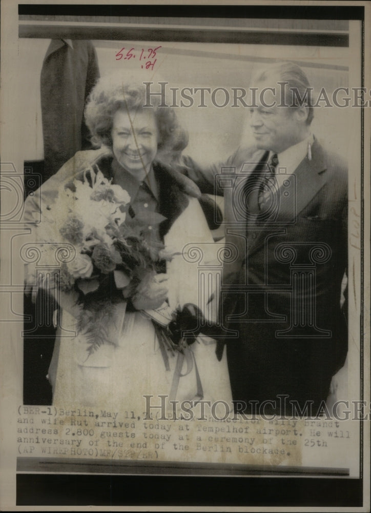 1974, Willy Brandt German Chancellor Berlin - RRU45365 - Historic Images