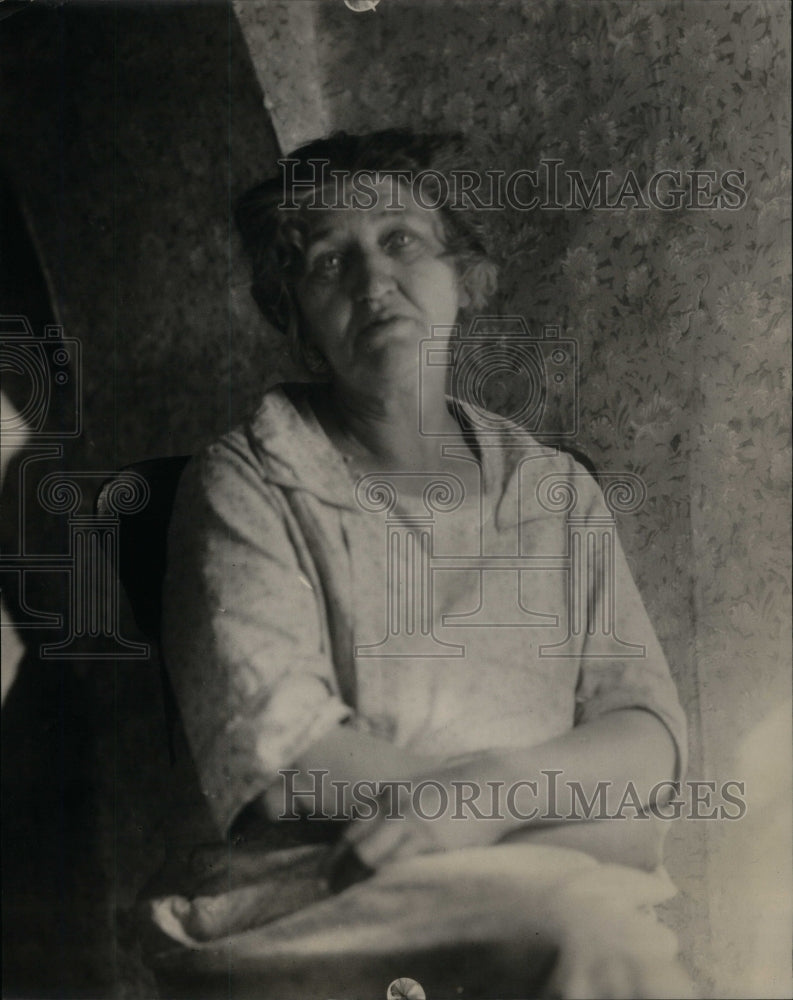 1928 Press Photo Sara Dean Paul Murder Crime Police - Historic Images