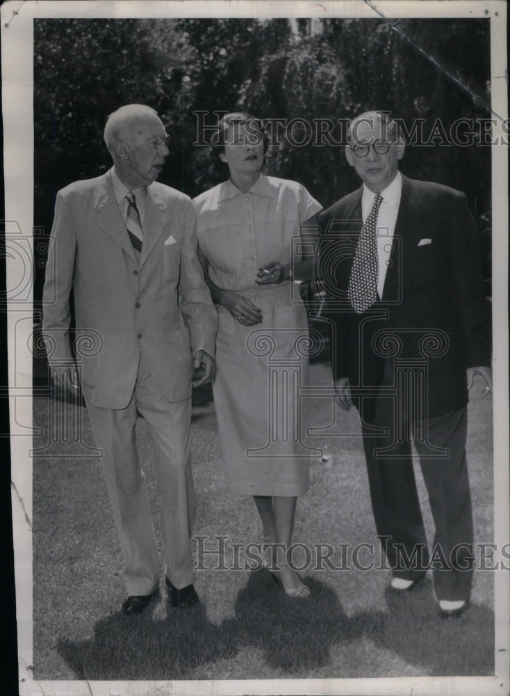 1951, Caleb Gates Anthony Eden Santigo - RRU45719 - Historic Images