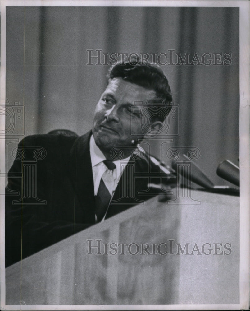 1963, Sen Gale McGee introduced president - RRU46121 - Historic Images