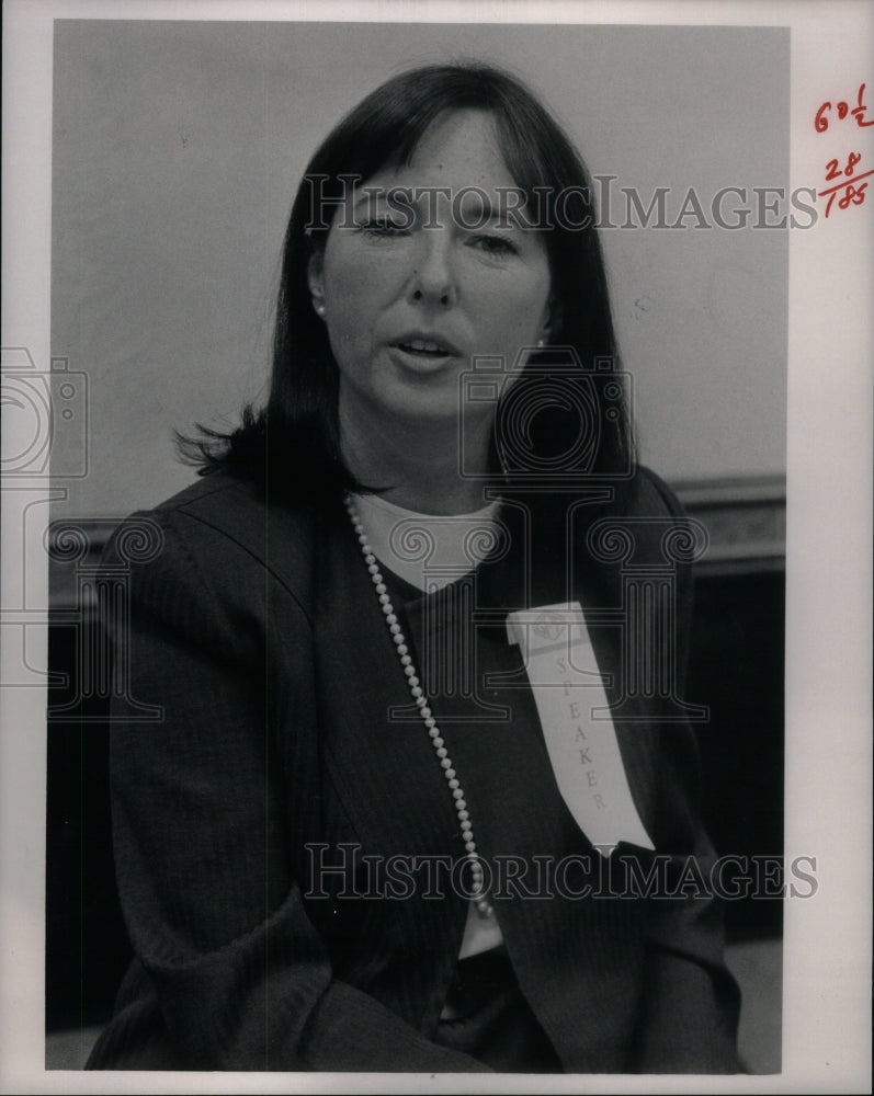 1984 Press Photo Rosemary Mc Fadden Executive - RRU46195- Historic Images