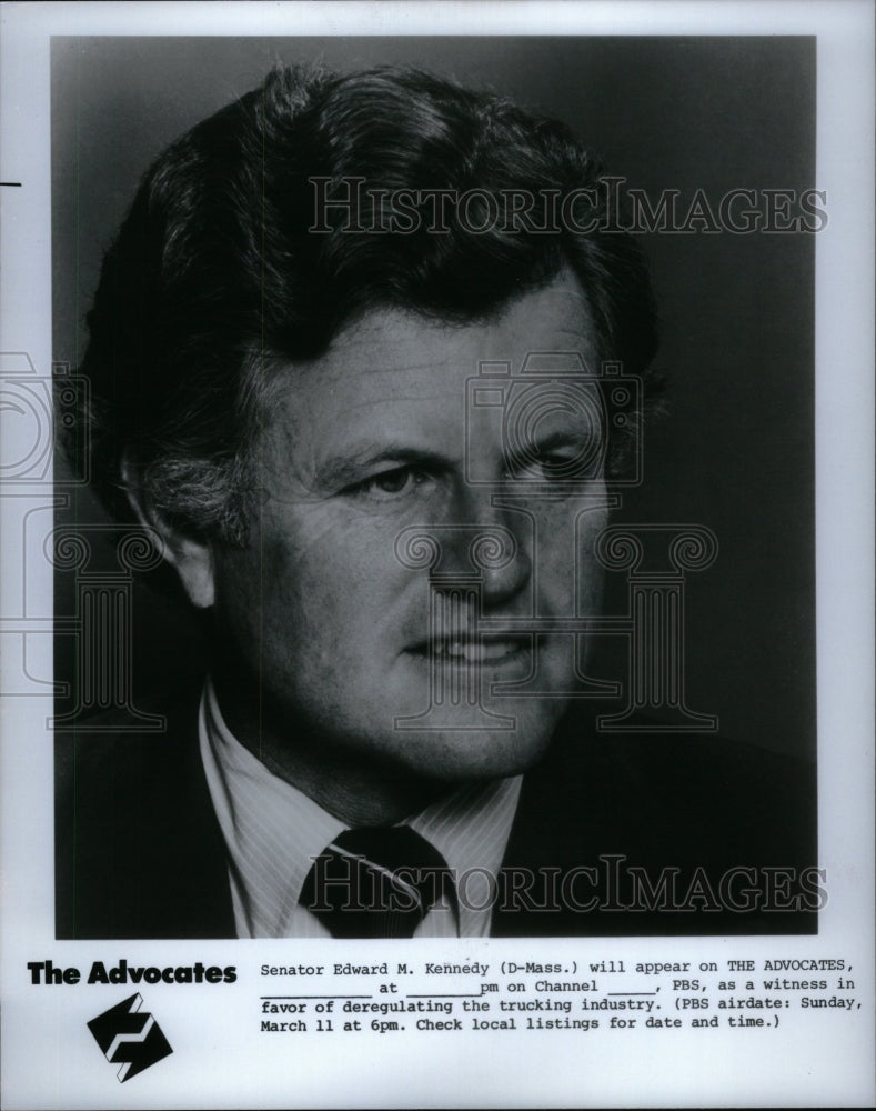 1979 Press Photo Edward Kennedy Senator D Mass Adwacate - RRU46343- Historic Images