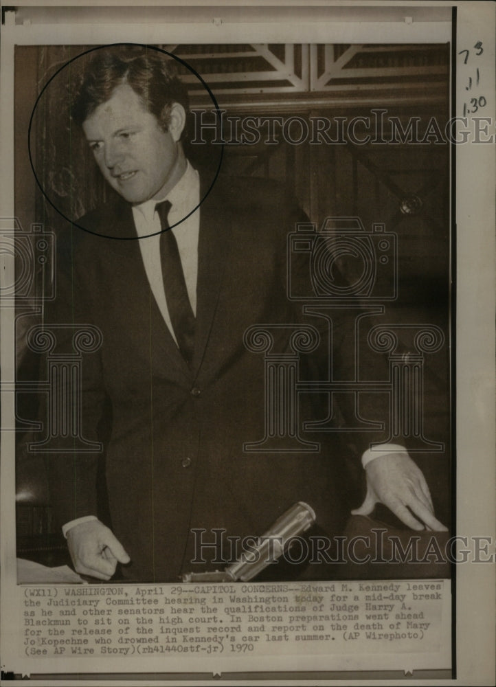 1970 Edward Kennedy Senator of US. - Historic Images