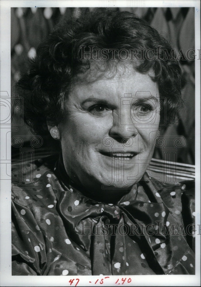 1983 Actress Mercedes McCambridge Denver - Historic Images