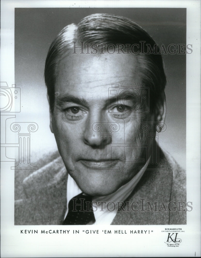 1987 Kevin McCarthy America Award Actor TV - Historic Images