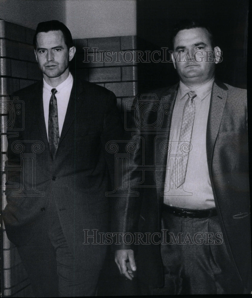 1961, Stanely McLure &amp; Attorney James Hyer. - RRU47241 - Historic Images