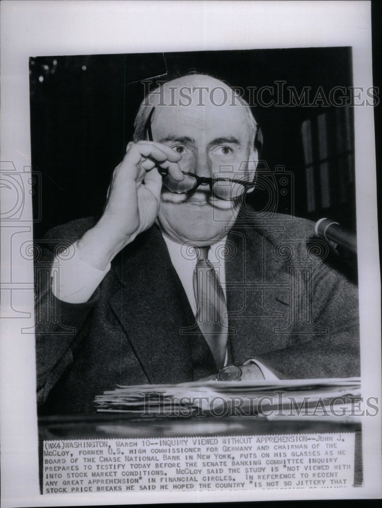 1955, John J. McCloy US Commissioner - RRU47335 - Historic Images