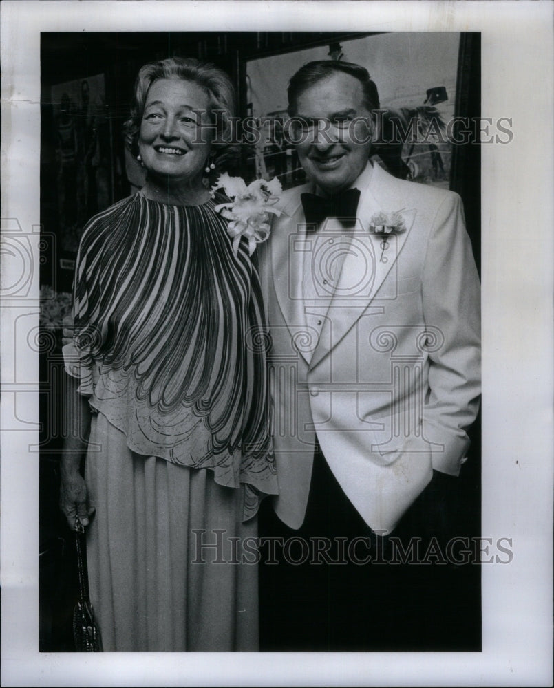 1978 Press Photo Dr. and Mrs. Home McClintock At Ball - RRU47437 - Historic Images