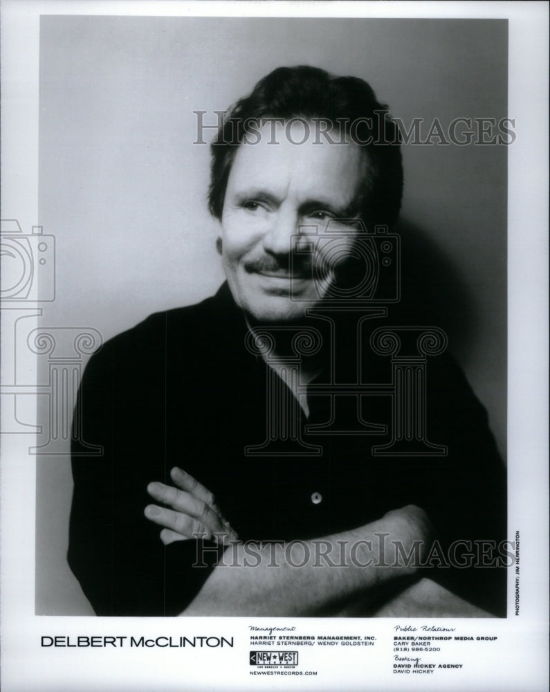 2001 Press Photo Singer-Songwriter Delbert McClinton - RRU47449 - Historic Images